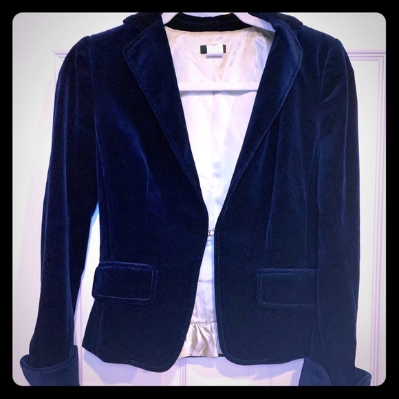 Velvet collared jacket - Picture 1 of 3